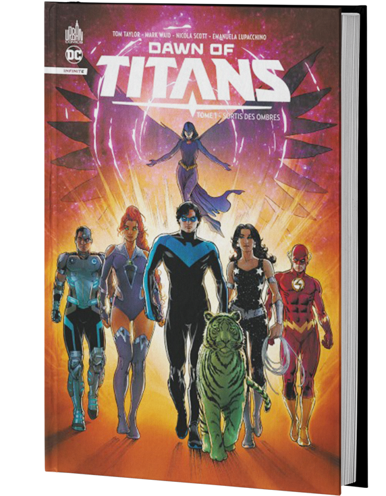 La Crise des Ténèbres est terminée et la Ligue des Justiciers n'est plus. Une nouvelle équipe est chargée de protéger la Terre... Place aux Titans ! Il est temps pour les Teen Titans de grandir pour pouvoir prétendre être à la hauteur de l'héritage laissé par les plus grands héros, alors que le danger guette déjà et promet de semer le chaos dans les rangs récemment formés de l'équipe.