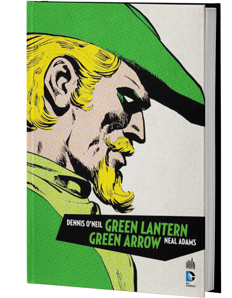 Tandis qu'Hal Jordan se charge de protéger l'univers à l'aide de son anneau de Green Lantern, sur Terre, Oliver Queen s'occupe des malfrats de Star City sous le masque de l'archer Green Arrow. Toutefois, les deux justiciers d'émeraude font parfois équipe ! Imaginées par Denis O'NEIL et illustrées par le tandem Neal ADAMS/Dan ADKINS, ces aventures qui bouleversèrent l'industrie du comics par leur approche réaliste des problématiques propres aux années 70 (crise, drogue, crime, écologie, etc.), signèrent une nouvelle étape dans l'évolution du médium.