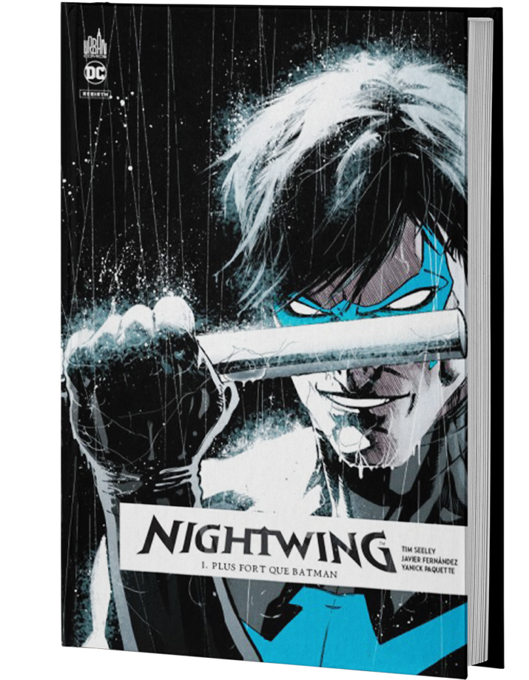 Le tout premier Robin. Un agent double. Un homme qui s'est fait passer pour mort... Mais à présent, Dick Grayson est de retour, et il revient à Gotham sous le costume de Nightwing ! Mais retrouver son ancienne vie n'est pas aussi simple que prévu... surtout lorsqu'il doit faire face à la mystérieuse Cour de Hiboux, et qu'il ne dispose pour seul allié que d'un homme masqué du nom de Raptor, qui a plutôt l'apparence d'un ennemi. Pour s'en tirer, Nightwing va devoir faire au moins aussi bien que son mentor, sinon mieux...