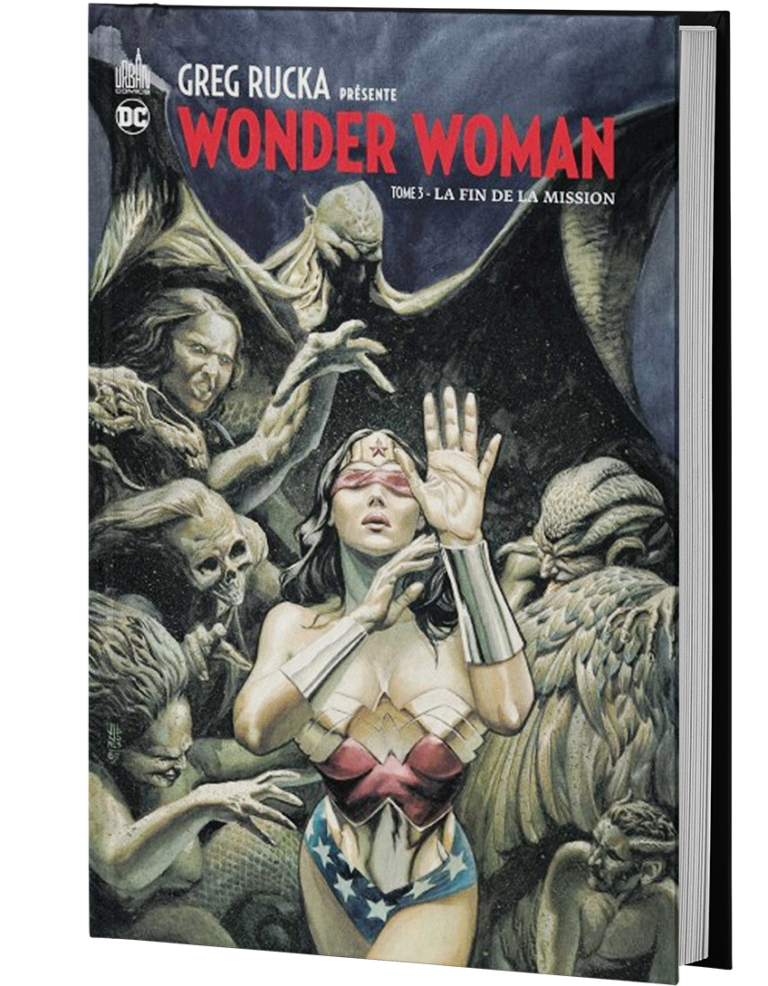 Aveuglée, Wonder Woman doit réapprendre les rudiments du combat et fait face, aux côtés de Flash, à l'alliance de deux ennemis redoutables : Zoom et Cheetah. Mais un péril encore plus grand l'attend : les androïdes assassins OMAC associés à un Superman dément, contrôlé par Max Lord ! De plus, l'heure des révélations a sonné à l'ambassade de Themyscira où l'on découvre le double-jeu d'un de ses employés.