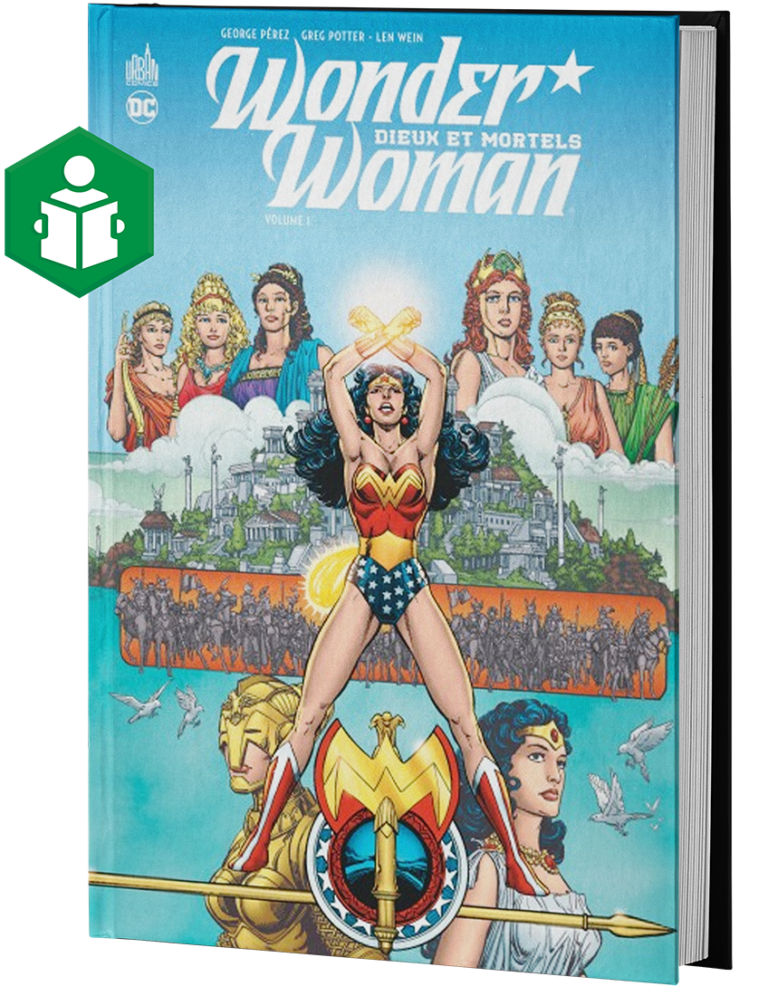 Isolées depuis des millénaires sur l'île de Themyscira, les Amazones ont vécu recluses et ont développé une société pacifiste et progressiste à l'écart des tourments du monde des hommes. Mais lorsque le pilote Steve Trevor échoue sur cette île paradisiaque, la princesse Diana se charge de le ramener dans son pays : débute alors pour cette jeune Wonder Woman une quête identitaire qui va la mener face à Arès le dieu de la Guerre !