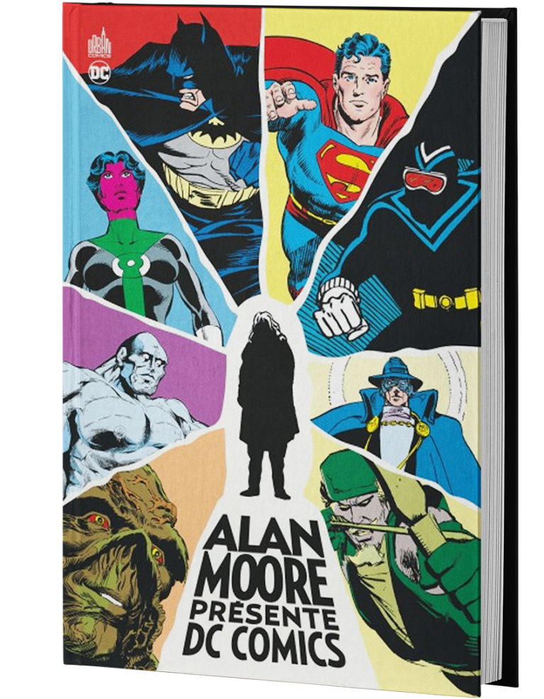 Acclamé comme l'un des scénaristes les plus influents de l'industrie des comics, Alan MOORE a laissé une empreinte indélébile sur le genre, marquant l'ensemble de la pop culture au passage. De sa reprise de SWAMP THING à l'ouragan WATCHMEN, en passant par son mythique V POUR VENDETTA, l'auteur britannique a également proposé sa propre version des personnages phares de DC Comics. Batman, Superman, Green Lantern... tous se sont renouvelés sous sa plume, se sont vus réinventés.