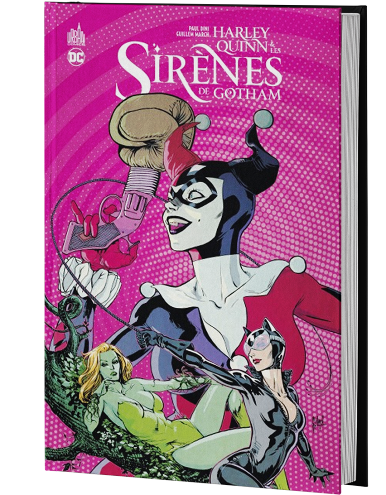 Splendides, envoûtantes et dangereuses. Catwoman, Poison Ivy et Harley Quinn en ont assez de suivre les ordres, et elles sont prêtes à s'emparer d'une Gotham qui leur tend les bras depuis la disparition du Chevalier Noir, perdu
dans les méandres du temps. C'est l'occasion pour elle de faire cause commune... mais pour combien de temps ?