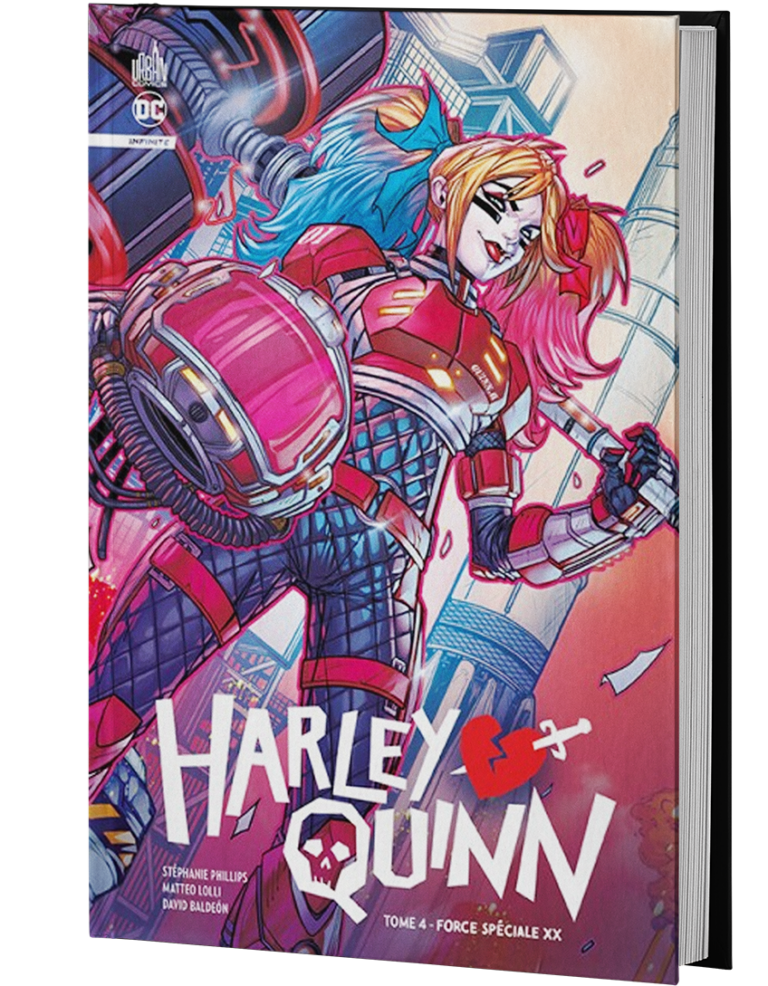 Un petit pas pour Gotham, un pas de géant pour les vilains... Eh oui, Harley Quinn part dans l'espace ! Direction la base lunaire de la JLA pour essayer de prendre de la hauteur sur les problèmes de la ville. Elle n'y va évidemment pas seule : Killer Frost, Bronze Tiger, ou encore Solomon Grundy l'accompagnent... Et peut-être vont-ils rencontrer de nouveaux personnages dans le cosmos ?