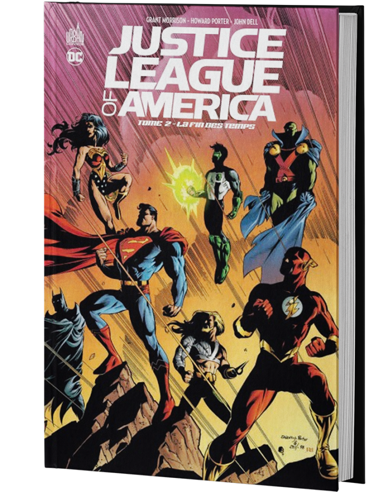 Batman, Superman, Wonder Woman, Flash, Green Lantern, Aquaman et le Limier martien forment la première ligne de défense de la Terre. Mais même unis contre les menaces auxquelles leur monde fait face, leur force est souvent mise à rude épreuve, surtout quand il s'agit de contrecarrer les plans de leurs plus grands ennemis : Lex Luthor, Darkseid et un nouveau-venu nommé Prometheus. Tous sont prêts aux pires extrémités pour défaire la League de Justice et ne reculeront devant rien pour assouvir leur soif de pouvoir.