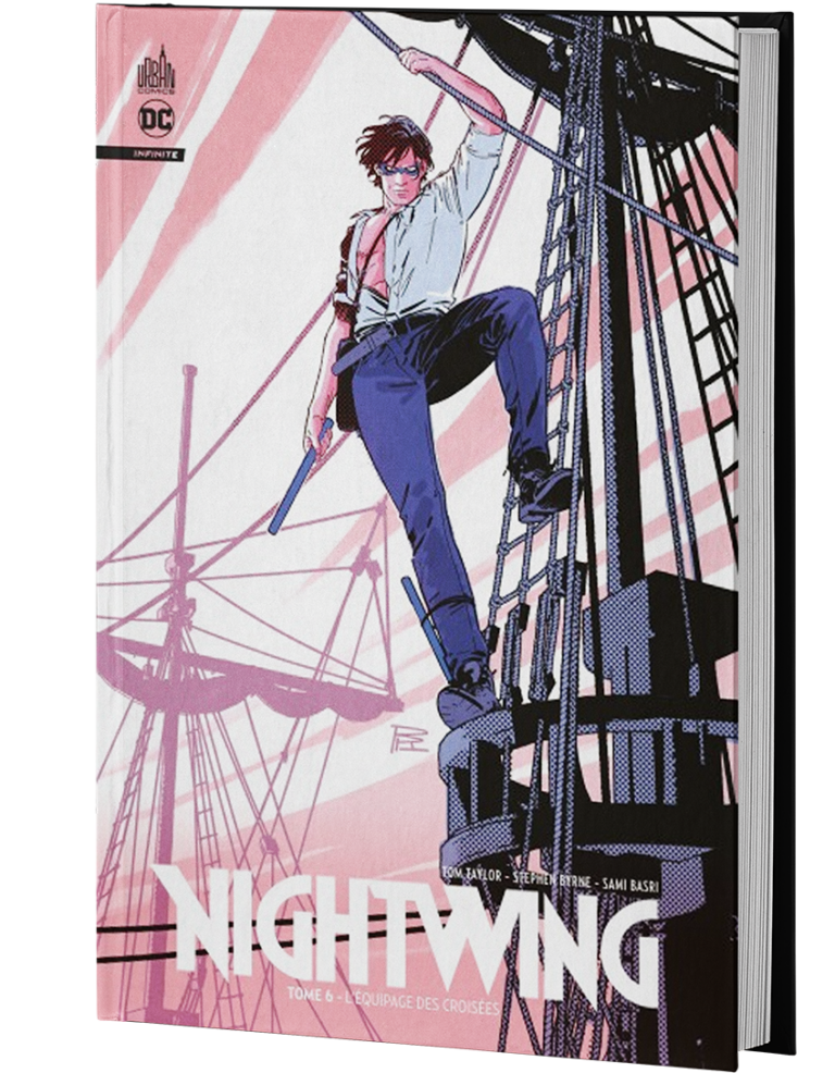 Lorsque Nightwing enquête sur l'identité de la personne qui a laissé un coffre-fort à son nom et découvre un groupe mystérieux appelé la Cale, son passé revient le hanter... Quelles sont les motivations de cette société de pirates, et leurs liens avec les origines de Blüdhaven ? Et surtout, pourquoi est-ce que le capitaine lui semble si... familier ? Yo-oh-oh, la vie de pirate attend Nightwing !
