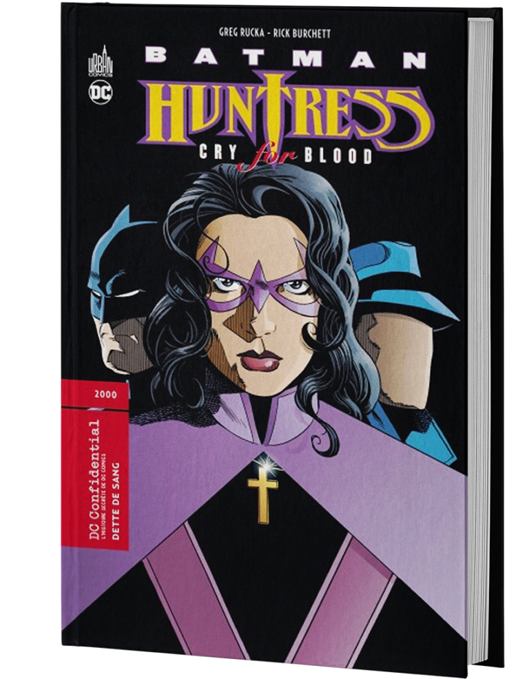 Helena Bertinelli était la fille d'un chef de gang mafieux qui a vu ses parents abattus par une famille rivale. Suite à ce drame, elle est aujourd'hui la justicière de Gotham, Huntress ! Mais quand des fantômes de son passé resurgissent, cette jeune femme tourmentée doit faire équipe avec le Chevalier Noir et le mystérieux détective appelé la Question !