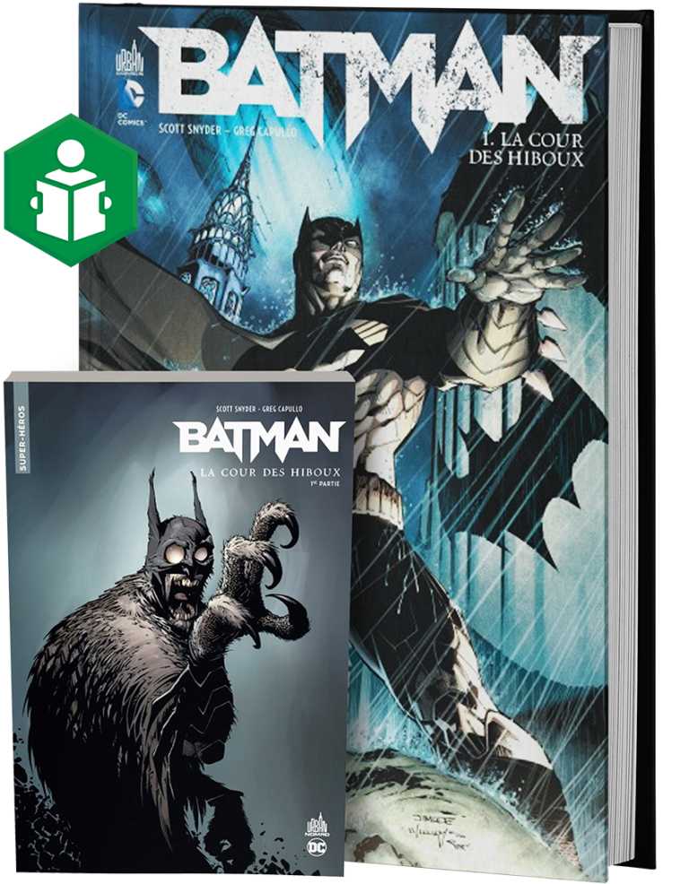 Après une longue période d'absence, Bruce Wayne est de retour sous le masque de Batman, à la poursuite d'un mystérieux tueur en série aux allures de hibou, et dont la prochaine cible n'est autre que... Bruce Wayne. Plus il progresse dans son enquête, plus le Chevalier Noir rassemble d'éléments sur les motivations de son ennemi. Il découvre alors une sombre vérité mêlant la famille Wayne aux fondations troubles de Gotham City. - Également disponible en format poche dans la collection URBAN NOMAD