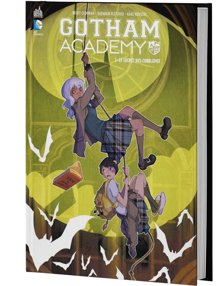 Bienvenue à la Gotham Academy ! La plus prestigieuse école de Gotham City vous ouvre ses portes ! Mais derrière ses apparences d'institution idéale se cachent bien des mystères. Son campus et ses professeurs excentriques auront de quoi vous donner la chair de poule, mais rien ne vous paraîtra aussi étrange que ses étudiants... Olive Silverlock est l'une d'entre elles. Son passé nébuleux intrigue ses camarades. Arrivera-t-elle à s'intégrer à cet internat, financé en grande partie par un certain Bruce Wayne ?