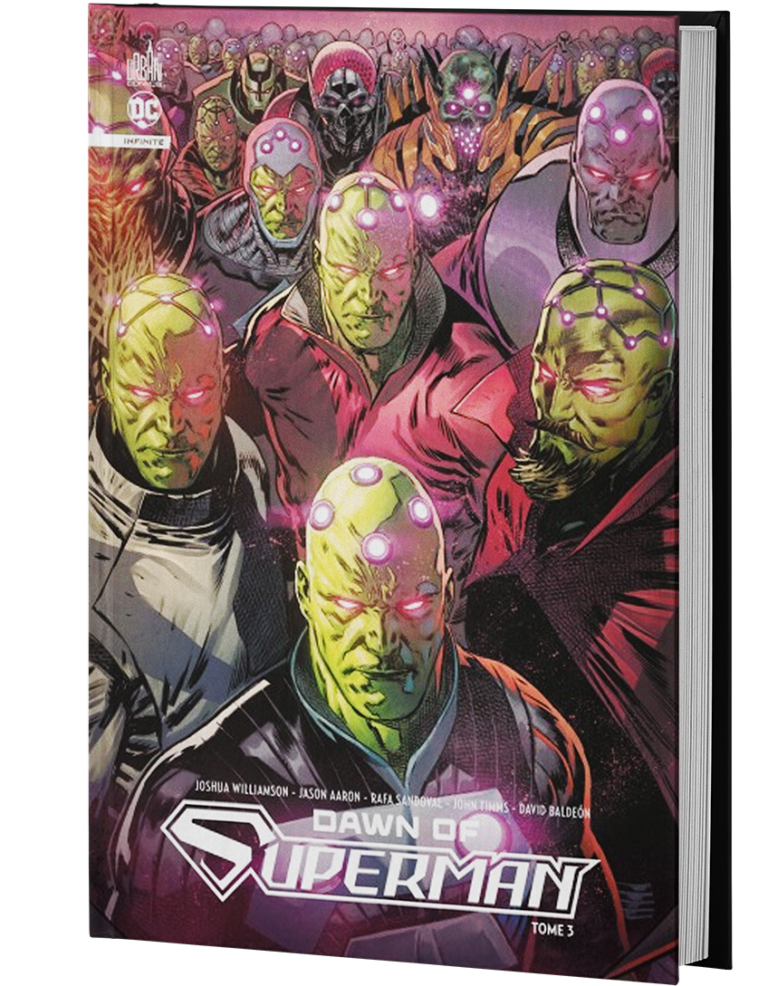 Quand Brainiac envahit Metropolis, la Super-famille se réunit pour faire face à la menace. Mais leur ennemi de toujours leur réserve une surprise de taille : une armée de Czarniens, l'espèce la plus belliqueuse de l'univers, supposément décimée par leur « dernier » membre, Lobo. L'Homme d'Acier et le Mec plus Ultra vont devoir mettre leurs différends de côté pour stopper la menace à temps... d'autant plus que Brainiac semble bien plus dangereux que jamais.