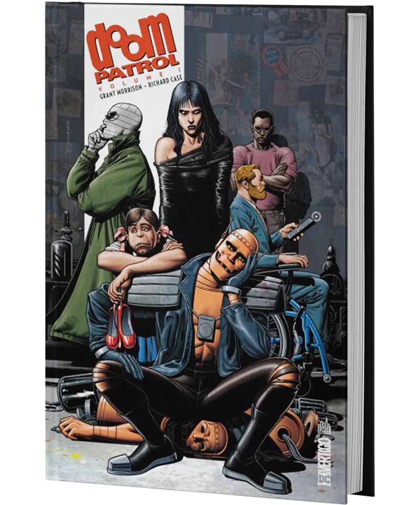 Constituée de héros traumatisés par des événements brutaux, l'équipe de la Doom Patrol a été rassemblée par le Chef Niles Caulder afin de leur permettre de se réinsérer dans la société. Mais après un événement tragique, le groupe se retrouve décimé et l'intégration de nouveaux membres comme Crazy Jane ou Rebis va entraîner la Doom Patrol dans des aventures encore plus surréalistes et horrifiques.