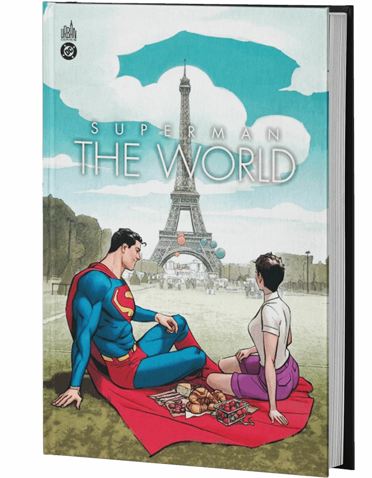 Pour la vérité, la justice, et un monde meilleur ! Loin de ne protéger que Metropolis, l'Homme d'Acier défend l'Humanité aux quatre coins de la planète. Retrouvez dans cet album des aventures du plus grand des super-héros sur tous les continents avec des histoires inédites réalisées pour l'occasion par la fine fleur des auteurs de bandes dessinées du monde entier ! Découvrez notamment une histoire inédite de Superman en plein Paris sur les bords de Seine, affrontant le terrible King Shark...