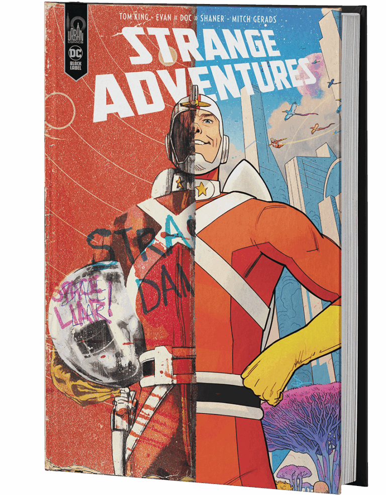 Adam Strange, héros victorieux des guerres de Rann–Thanagar, savoure une retraite bien méritée sur Terre en compagnie de sa femme Alanna. En pleine tournée pour la promotion de son autobiographie, il est violemment pris à partie par un lecteur qui lui reproche le massacre d'innocents durant le conflit galactique. Quelques heures plus tard, ce même lecteur est retrouvé assassiné, à coup de blaster. Il reviendra à Mr Terrific de faire toute la lumière sur cette affaire.