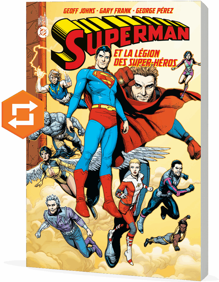 [RÉÉDITION] Précédemment publié sous le nom de GEOFF JOHNS PRÉSENTE SUPERMAN TOMES 3 ET 4

Lorsqu'il était adolescent, Clark Kent a rejoint la Légion des Super-Héros, un groupe de jeunes justiciers venus du 31e siècle. Mais aujourd'hui, Superman est contacté par ces derniers pour sauver leur futur désormais dystopique. L'Homme d'Acier arrivera-t-il à remettre sur le droit chemin une humanité désabusée sous la coupe d'une Ligue de Justice xénophobe ?