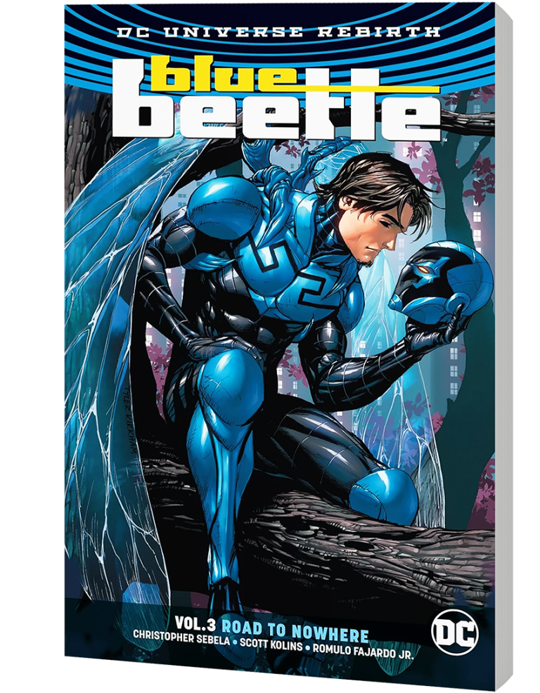 Blue Beetle se retrouve loin de chez lui et confronté aux mystérieux Short-Timers, des bandits voyageant dans le temps qui pourraient avoir un objectif plus sinistre que le simple vol, un objectif qui pourrait affecter toute la réalité. Comme si Jaime n'avait pas déjà assez à faire, il doit essayer de se battre tout en gardant secrète son identité de super-héros auprès de sa nouvelle petite amie, Naomi.
