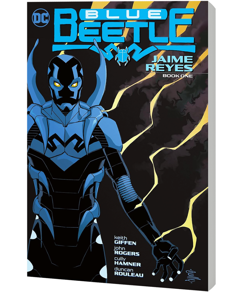 Le scarabée mystique Blue Beetle a choisi son nouveau gardien, Jaime Reyes ! Mais les pouvoirs surnaturels peuvent être une bénédiction ou une malédiction, et quand il s'agit des pouvoirs du Scarabée, l'un ne va pas sans l'autre ! Jaime Reyes est bien plus qu'un lycéen ordinaire. Quand il n'est pas en train d'essayer maladroitement de flirter ou de passer des examens, il est Blue Beetle ! Suivez les aventures de Blue Beetle pendant sa première année, alors que Jaime tente de découvrir ses pouvoirs, comment les utiliser et sa place à El Paso... et dans l'univers DC !