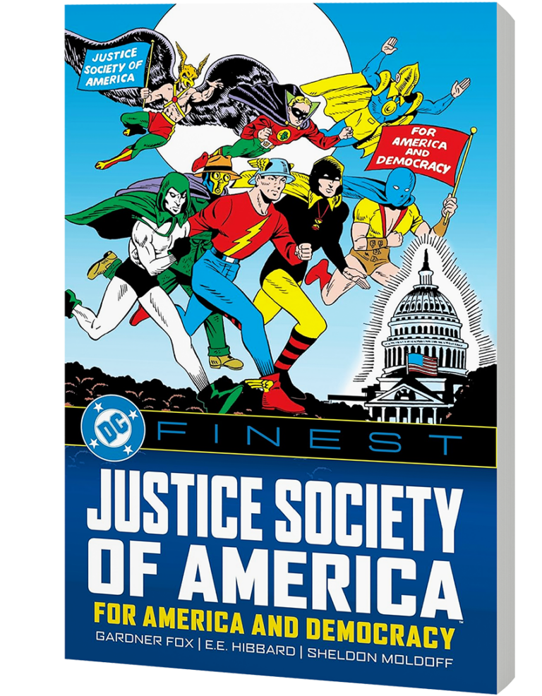 Découvrez les aventures de la première équipe de super-héros de DC, la Justice Society of America, dans ce volume DC Finest qui présente leurs premières histoires, de l'hiver 1940 à septembre 1942. Avec les versions classiques de l'âge d'or de Flash, Hawkman, Green Lantern, Atom, Sandman, Spectre, Doctor Fate et bien d'autres encore !