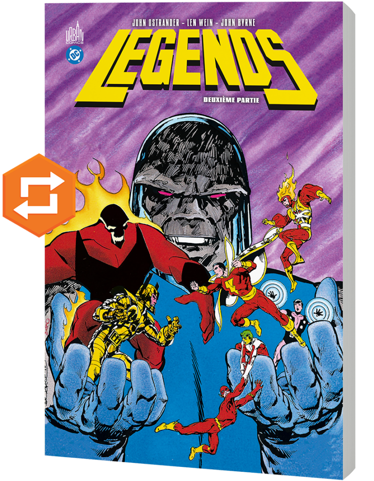 [RÉÉDITION] Précédemment publié (en partie) sous le nom de LA LÉGENDE DE DARKSEID. Suivant les ordres de Darkseid, Glorious Godfrey parvient à monter les plus hautes instances américaines contre leurs super-héros. Les membres de la Ligue de Justice sont pris pour cibles et Superman lui-même rejoint les rangs ennemis. Mais dans le feu de la bataille les dernières Légendes se rassemblent pour former une nouvelle Ligue.