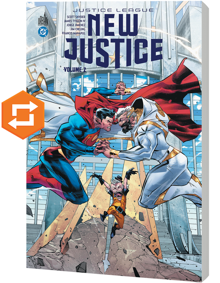 [RÉÉDITION] Précédemment publié sous le nom de NEW JUSTICE TOME 3 ET 4. La Légion Fatale voit son pouvoir augmenter de manière considérable puisqu'elle a désormais la Totalité en sa possession et qu'elle s'apprête à accueillir un nouveau membre : Brainiac ! Alors que la Mur Source se dégrade de jour en jour, J'onn J'onzz, le Limier Martien, part explorer Thanagar Prime à la recherche de ce que les Gardiens de l'univers y ont caché. Ce secret pourrait peut-être l'aider à sauver le Multivers, à moins qu'une alliance avec la Légion Fatale soit la seule issue...