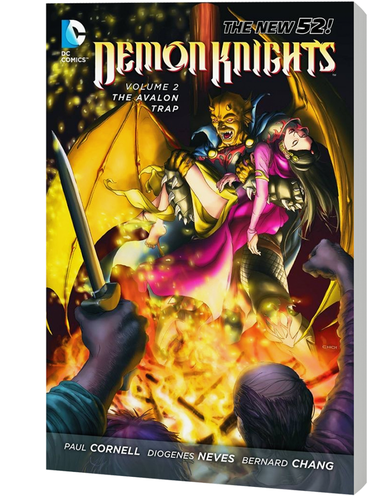 Les Chevaliers Démons découvrent l'amour tordu qui lie Madame Xanadu et Etrigan. Les rebondissements s'enchaînent alors qu'ils se rendent à Avalon pour ressusciter Merlin, mais ils y trouvent bien plus de dangers qu'ils ne l'auraient imaginé !