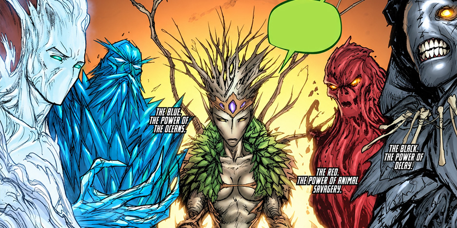 Les forces élémentaires de l&rsquo;Univers DC